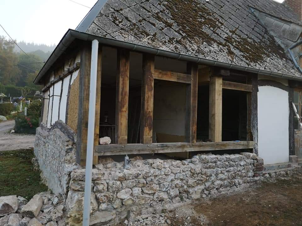 maison en colombage à Bernay par James Lemarié