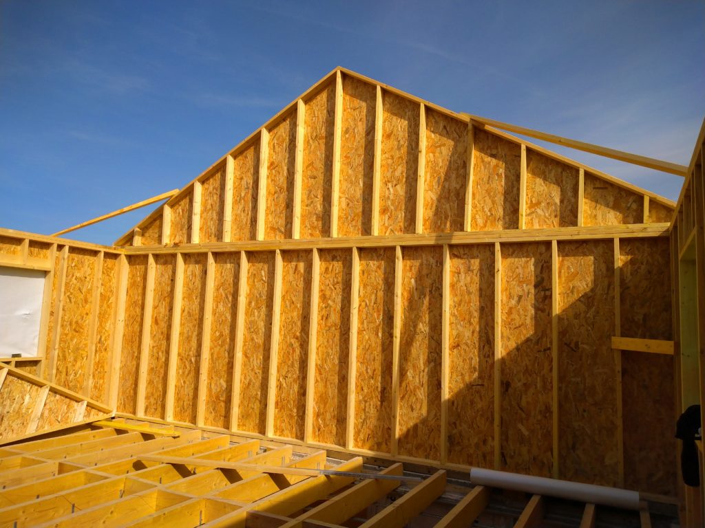 création maison en ossature bois par James Lemarié