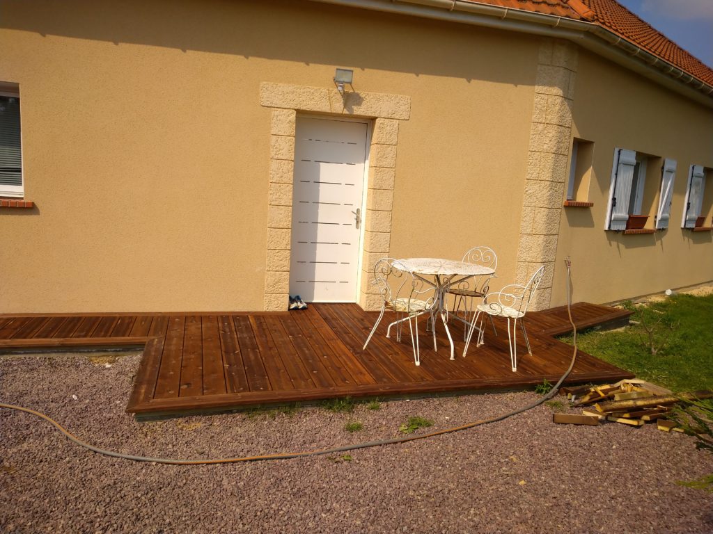 terrasse en bois bernay par James Lemarié