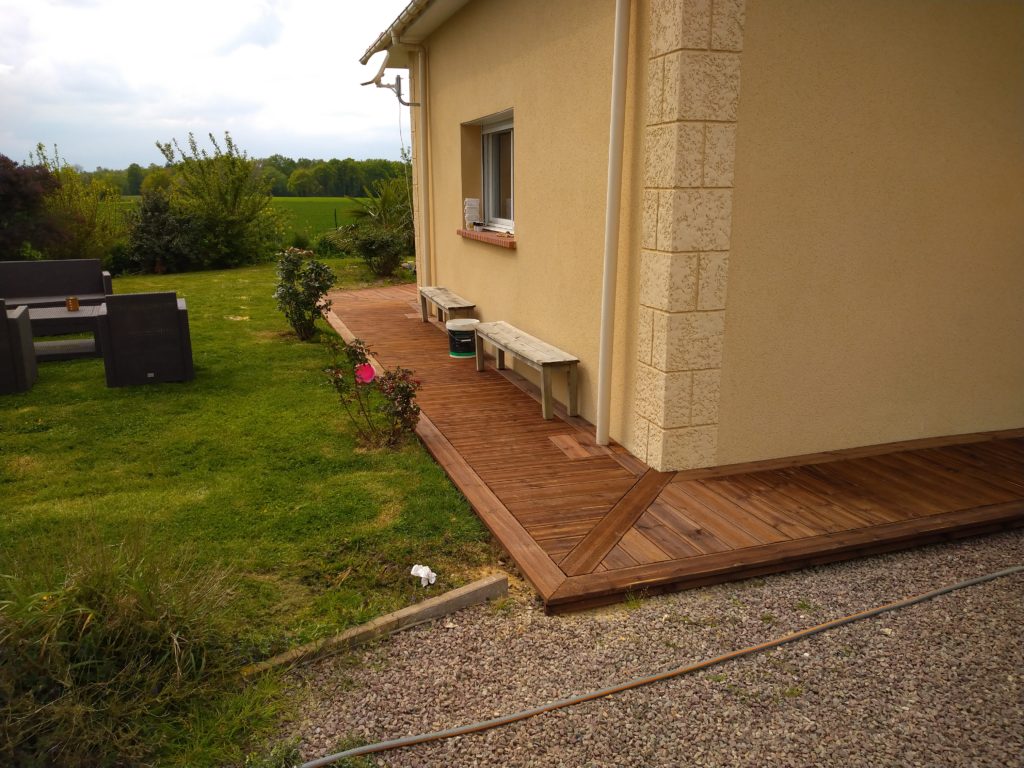 terrasse en bois bernay par James Lemarié