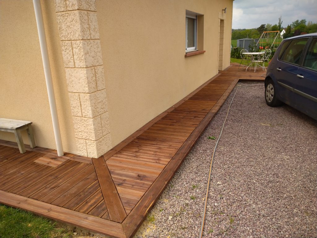 terrasse en bois bernay par James Lemarié