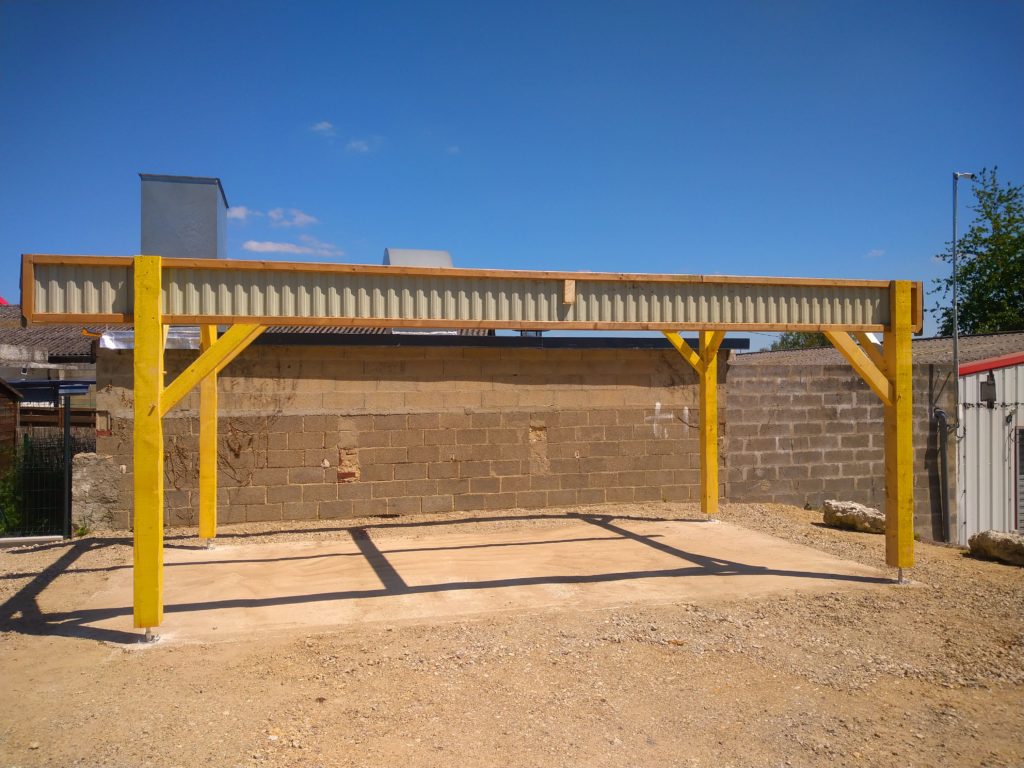 carport bois evreux